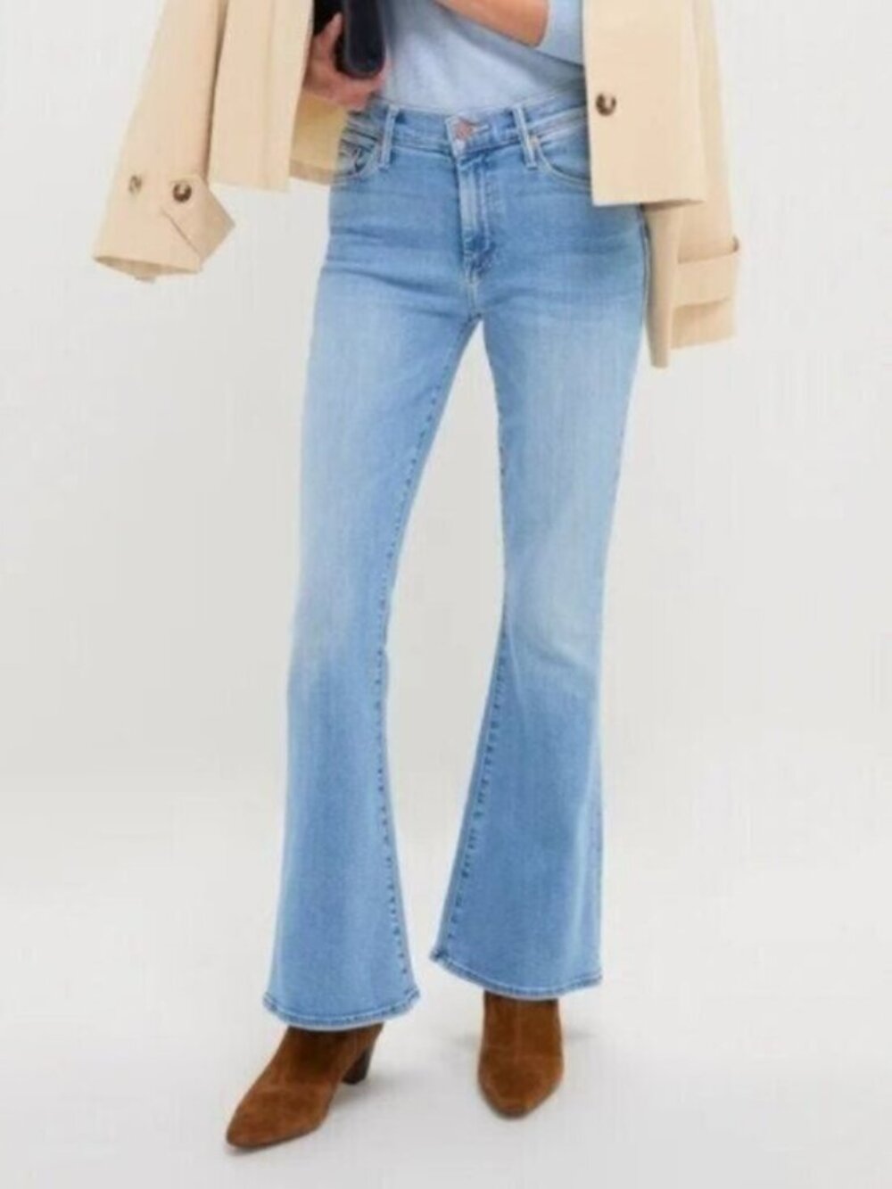 New! MOTHER The Weekender Flare Jeans